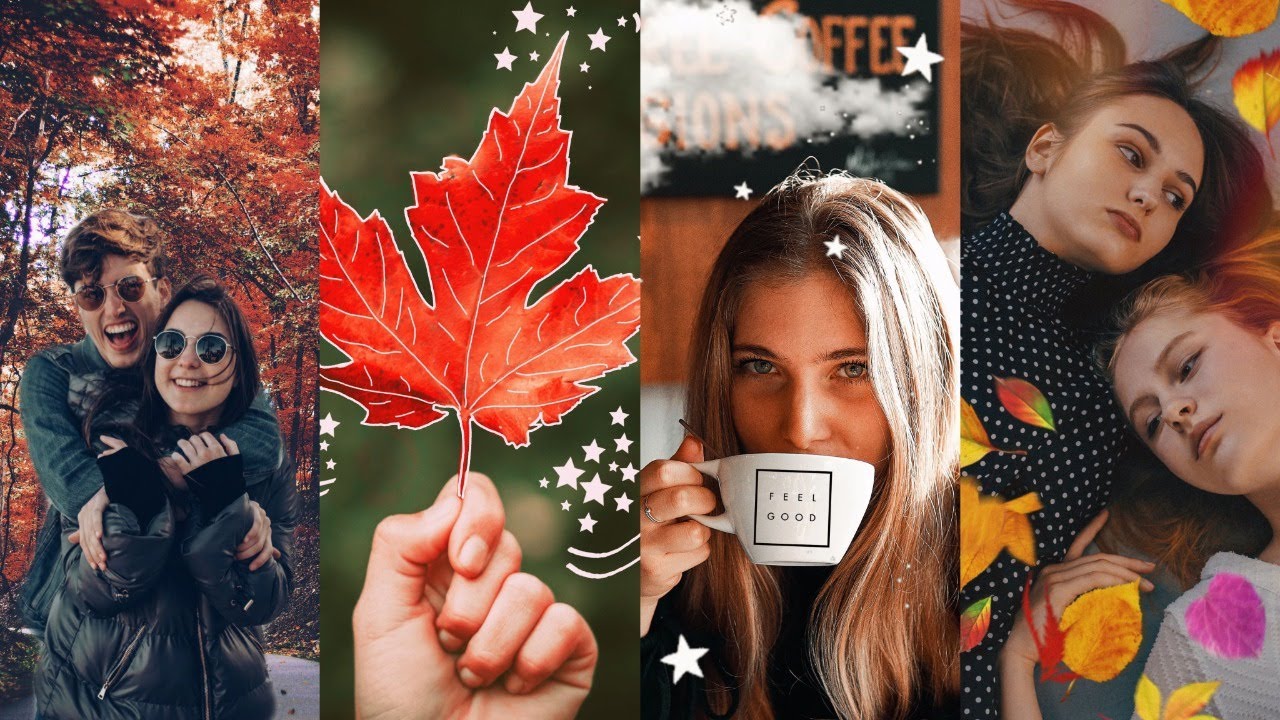 4 simple and aesthetic fall photo editing hacks | PicsArt Tutorial