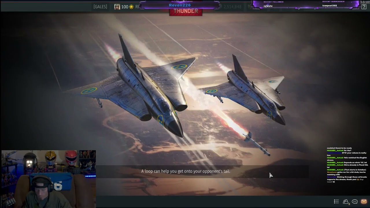 [18+] Reven's Ready Room // War Thunder Air Grind Day 384// ARB BR 14.3-? // Mar (Part 23/25)