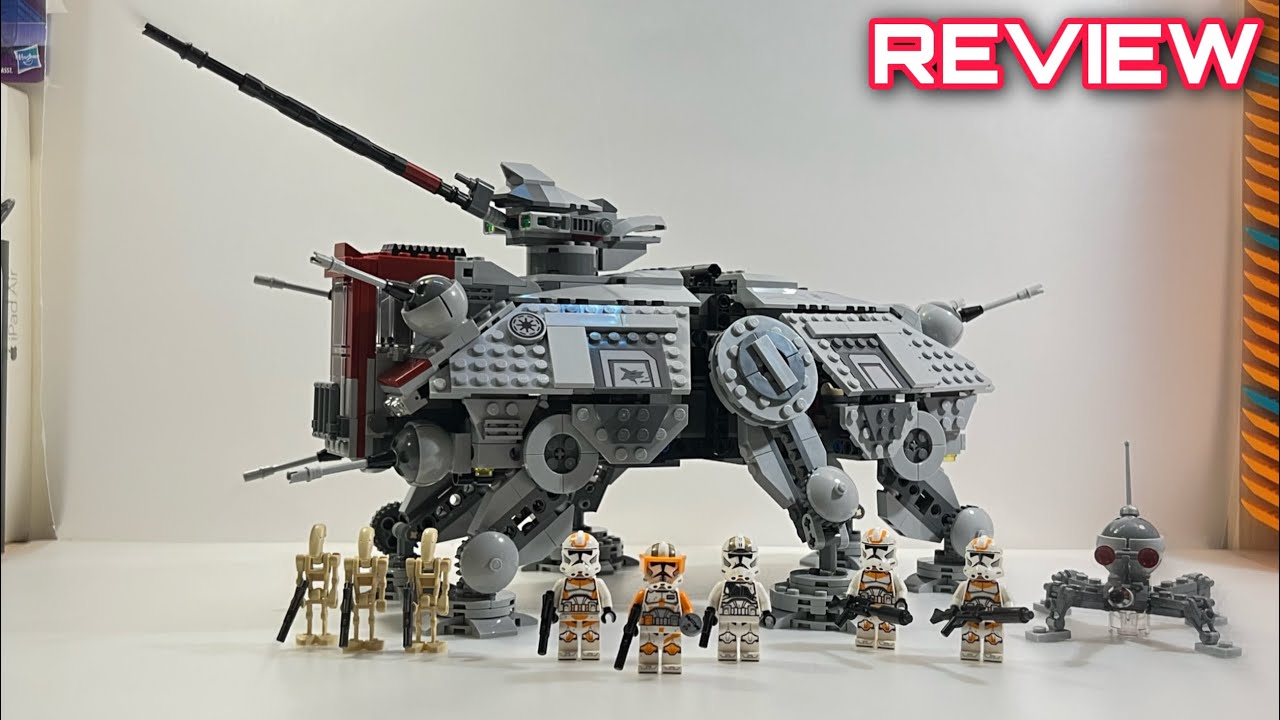 LEGO STAR WARS AT-TE WALKER 75337 REVIEW !