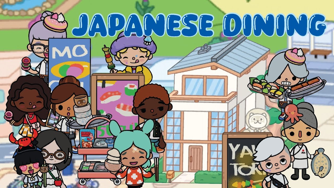 TATAMI Japanese Dining TOCA BOCA ideas | Toca Life World