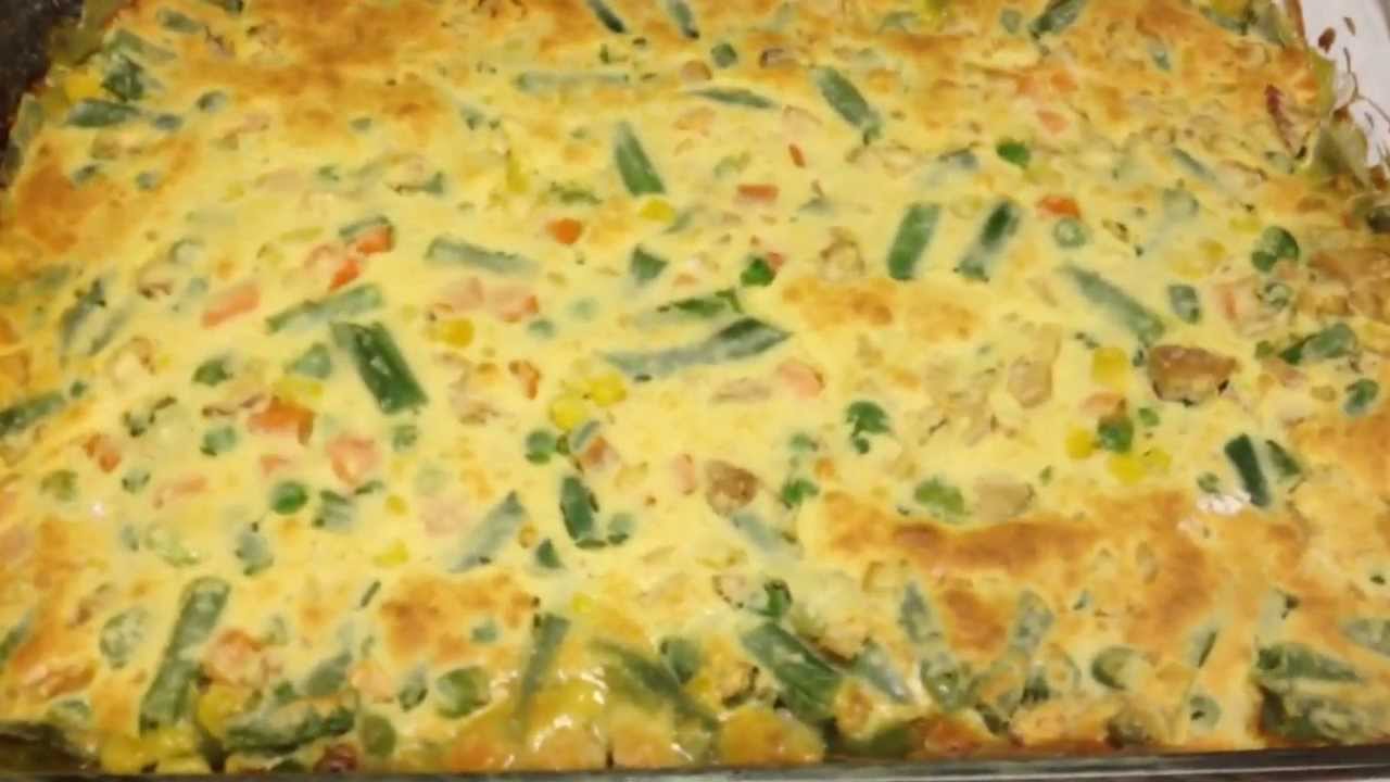 New Recipe! - Weight Watcher Friendly - Chicken Pot Pie Casserole