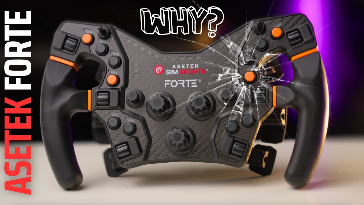 They started with Forte... Maybe Piano would be better? Asetek Forte wheel review.