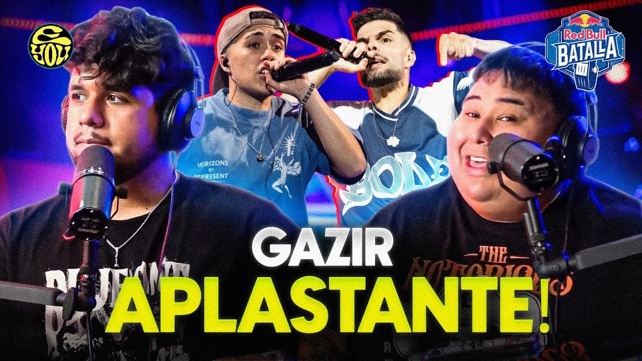 GAZIR NO TUVO PIEDAD CON FORCE - Reacción a GAZIR vs FORCE - Red Bull España - EYOU TV