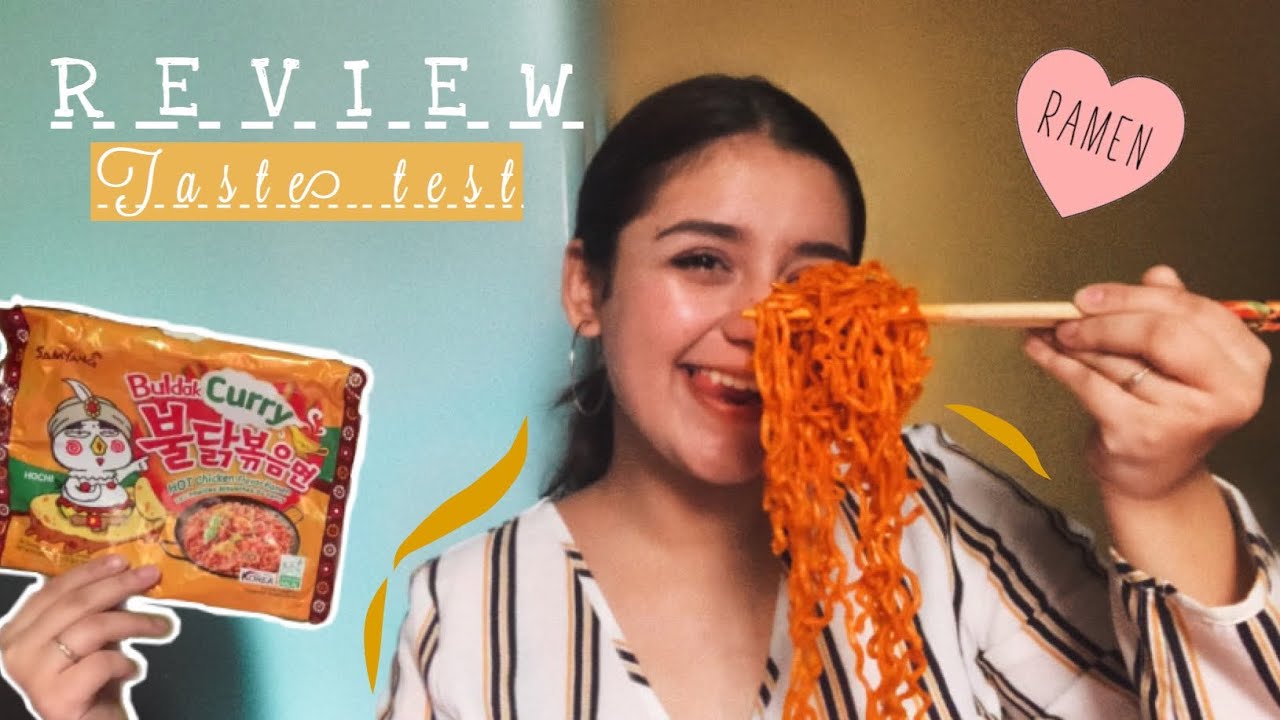 INDIAN TRYING SAMYANG CURRY FLAVOURED NOODLES!!🤤🤯