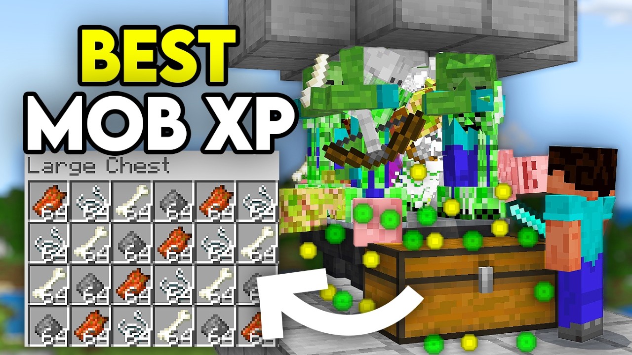 NEW BEST EVER MOB FARM in Minecraft Bedrock 26.4!