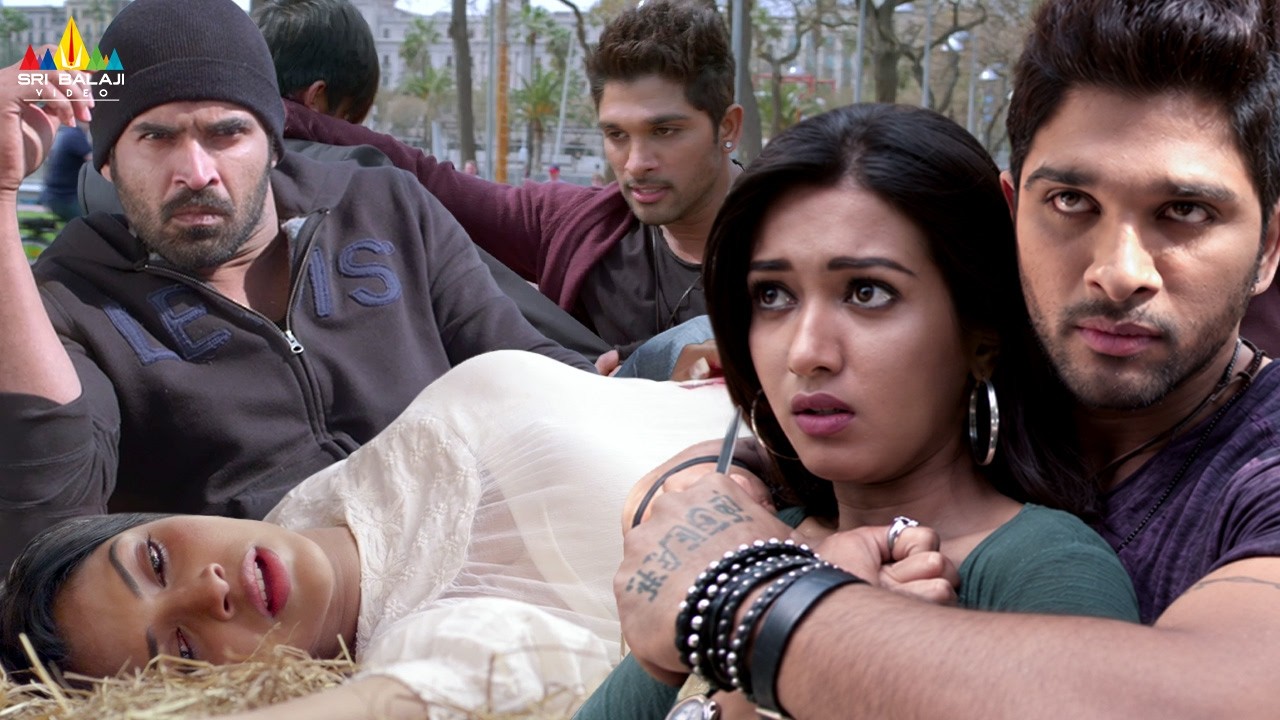 Allu Arjun Action Scenes Back to Back | Iddarammayilatho | Telugu Movie Scenes @SriBalajiClips