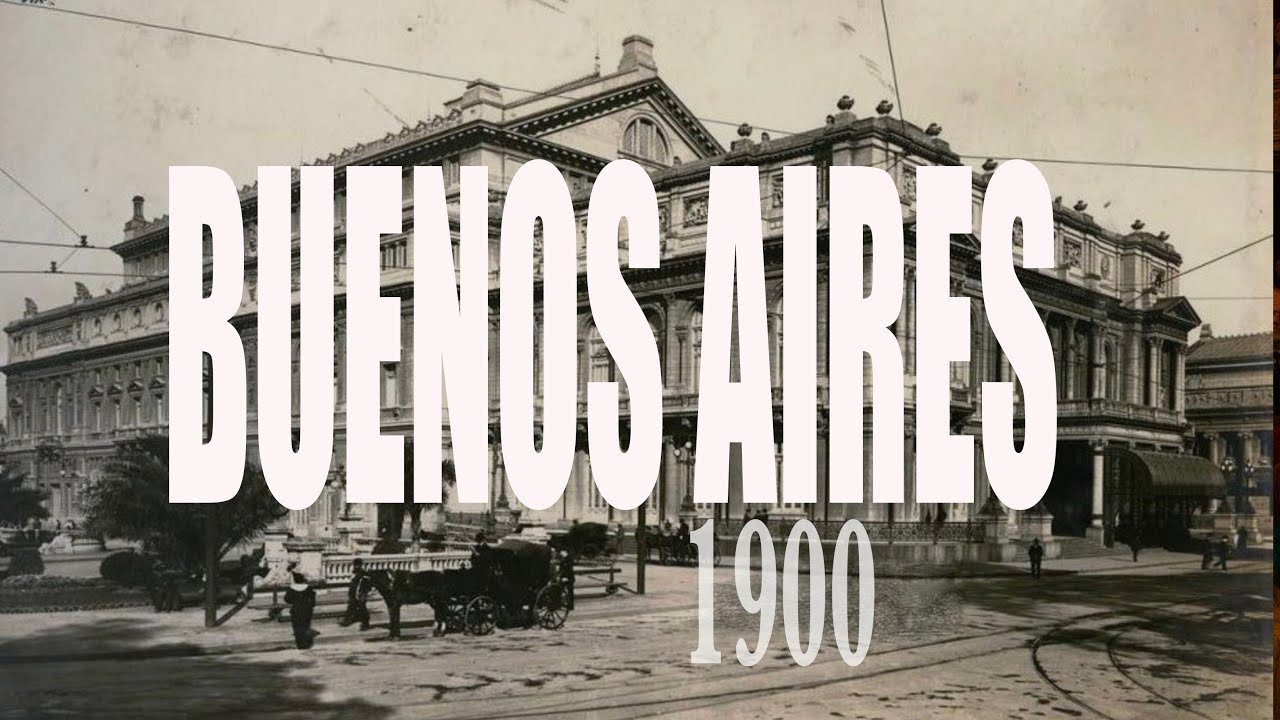 Buenos Aires Early 1900's | News Reel from the capital city of Argentina, South America.