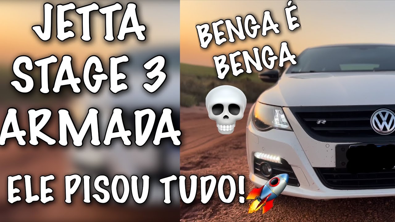 PASSAT CC ACELERANDO COM UM JETTA TSI STAGE 3 330cv - DEU PRA ACOMPANHAR? JETTA TSI VS PASSAT CC