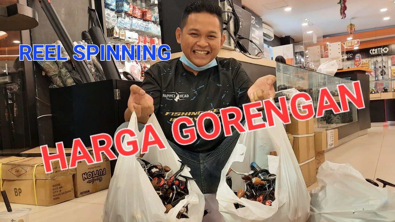 REEL SPINNING HARGA 25K AUTO BORONG LIK!!! MURAH MERIAH M3NCRET
