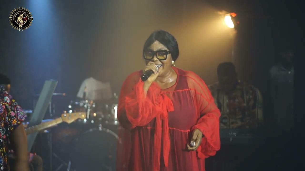 Nkiru Emmanuel / Chinyere Udoma on stage#love #gospelmusic #africa