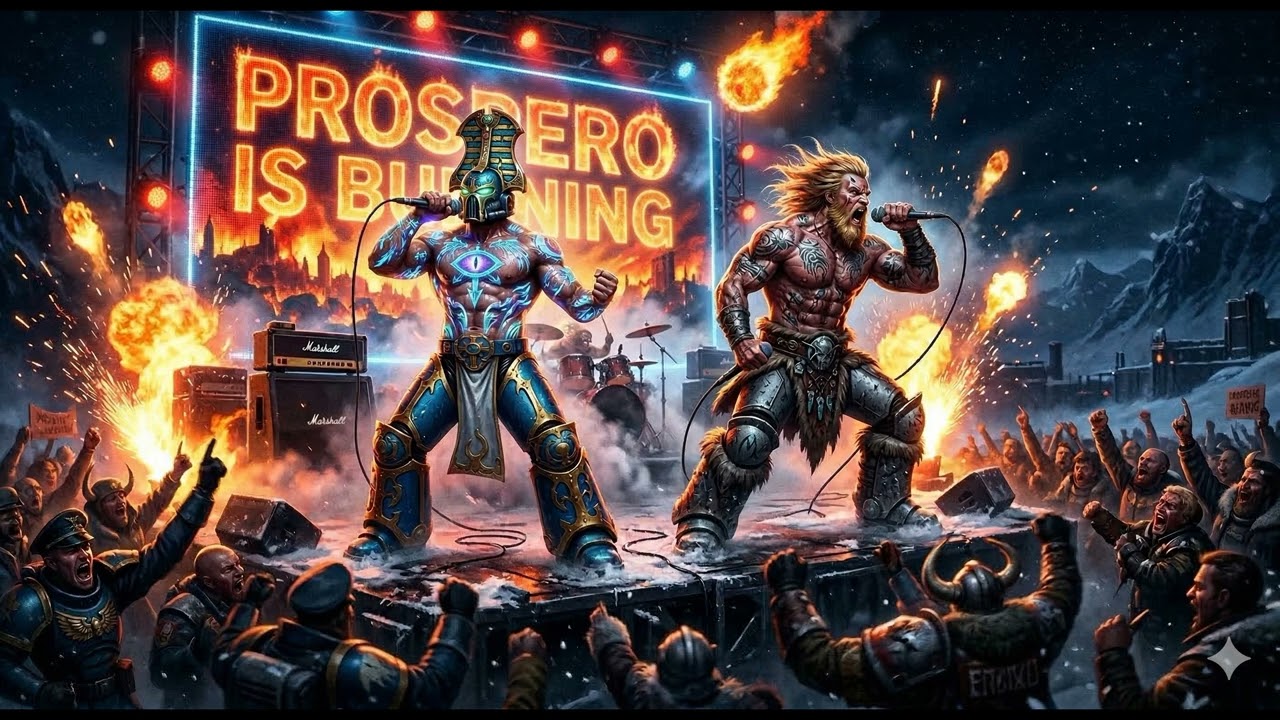Prospero is burning! (Metalcore/Trancecore) Unofficial 40k inspired
