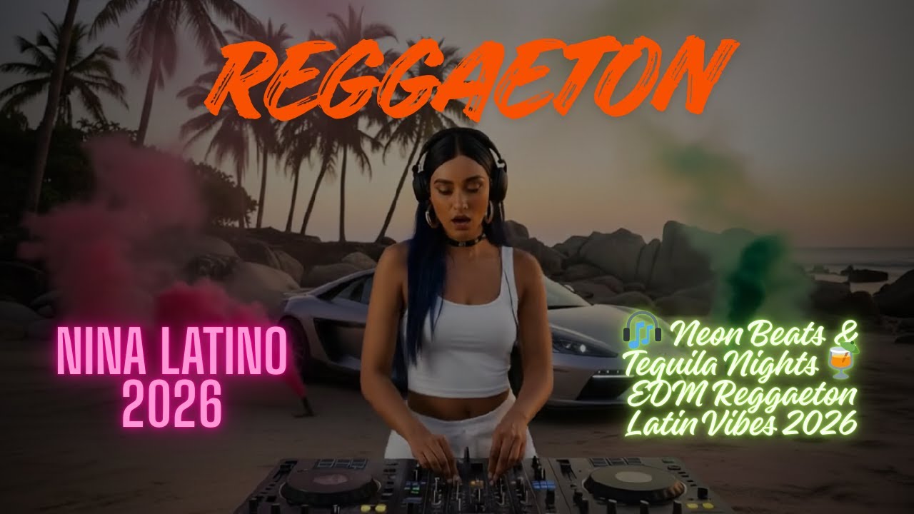 🎧 Neon Beats & Tequila Nights 🍹 EDM Reggaeton Latin Vibes 2026