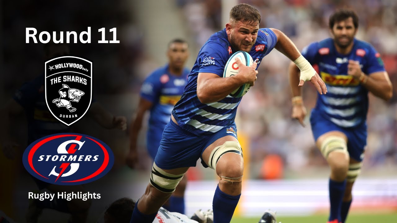 Hollywoodbets Sharks v DHL Stormers Rugby Highlights | Round 11 | URC 2026