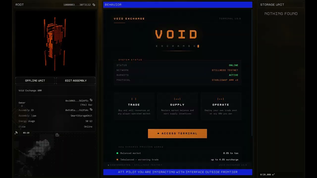 EVE Frontier Hackathon 2026 - Void Exchange