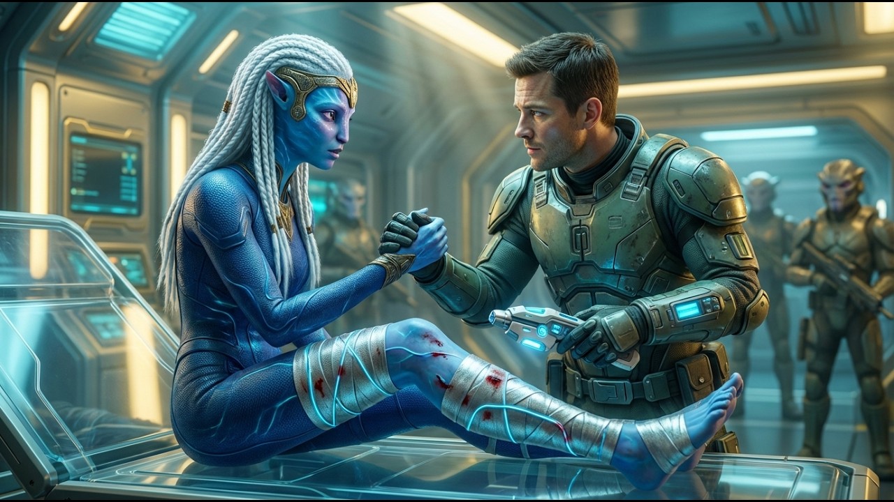 I Was Only Fixing Her Broken Leg… But She Refused to Let Go of My Hand | Sci-Fi Story