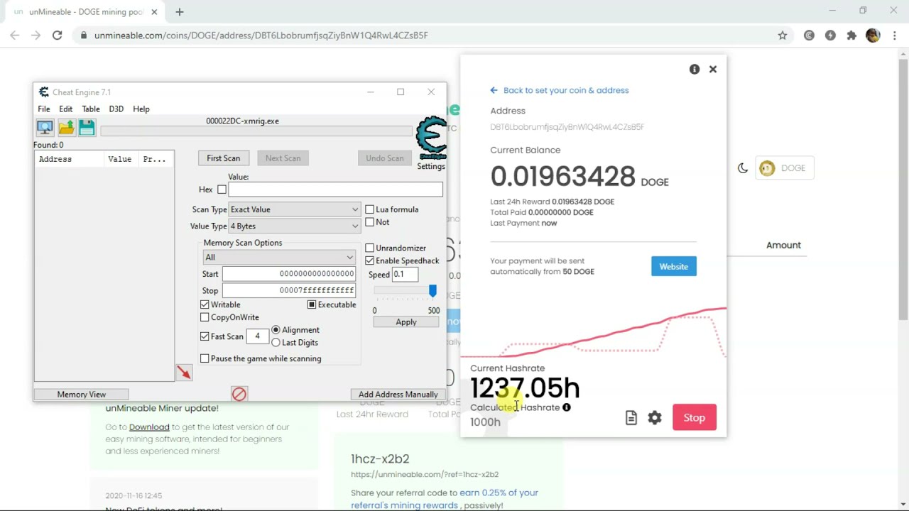 HACK MINING - DOGE COIN 2021