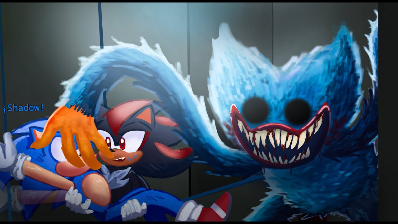Sonic y Shadow juegan Poppy play time -A Tight Squeeze- @DARK_LOQ