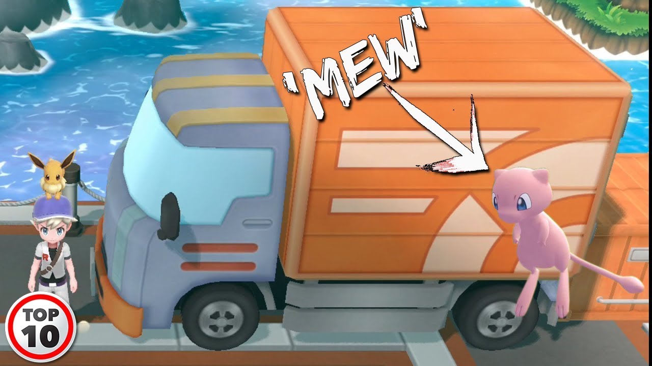 Top 10 Easter Eggs You Missed In Let's Go Pikachu & Eevee