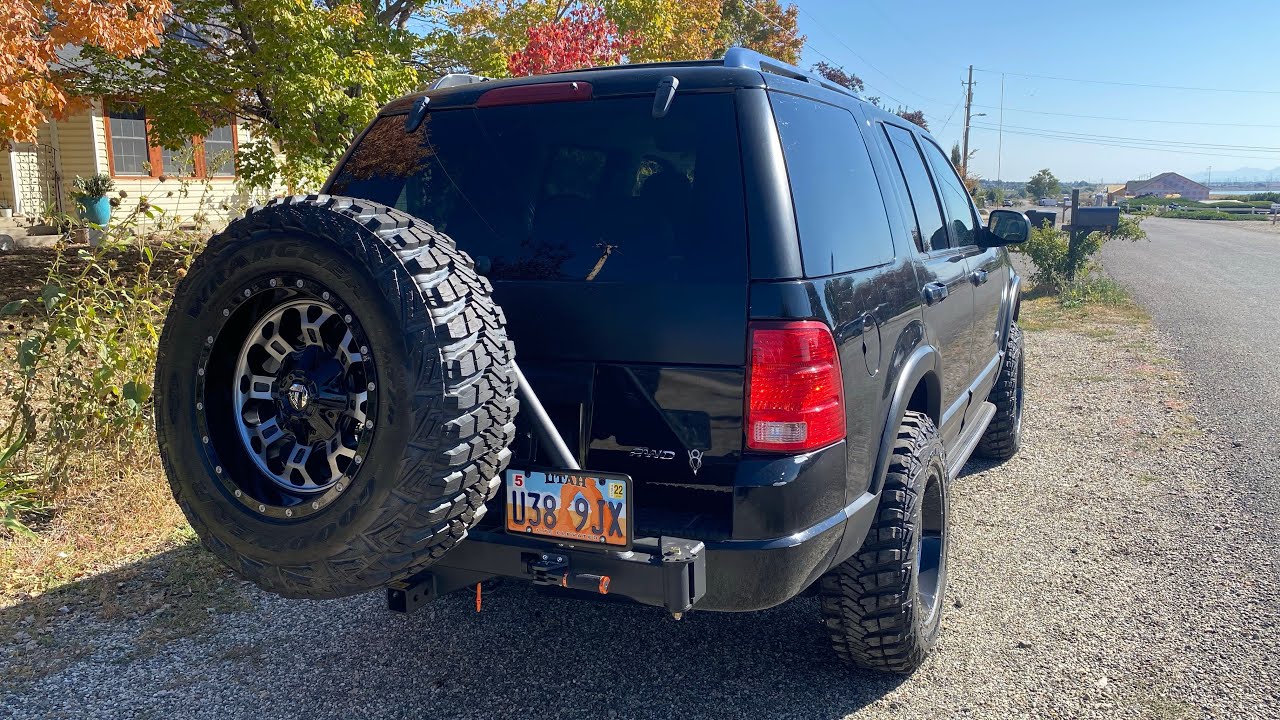 Rigd Supply Ultraswing Rear Tire Carrier Install - 2003 Ford Explorer