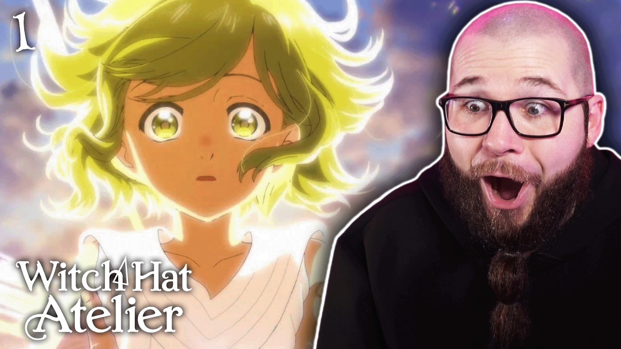 ANIME OF THE YEAR?? Witch Hat Atelier Episode 1 Reaction 日本語字幕付き