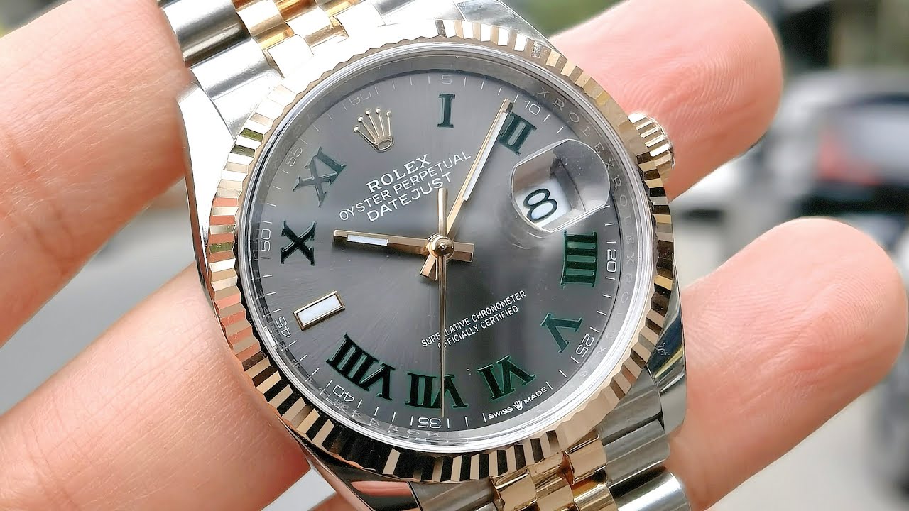 [Đẹp] Rolex Datejust Wimbledon 36mm 126231 | ICS Authentic