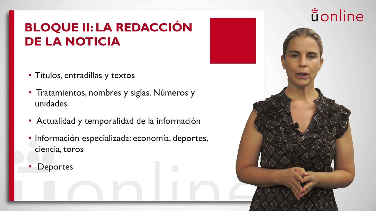 Redacción Periodística - Isabel Ruiz-Gallardón