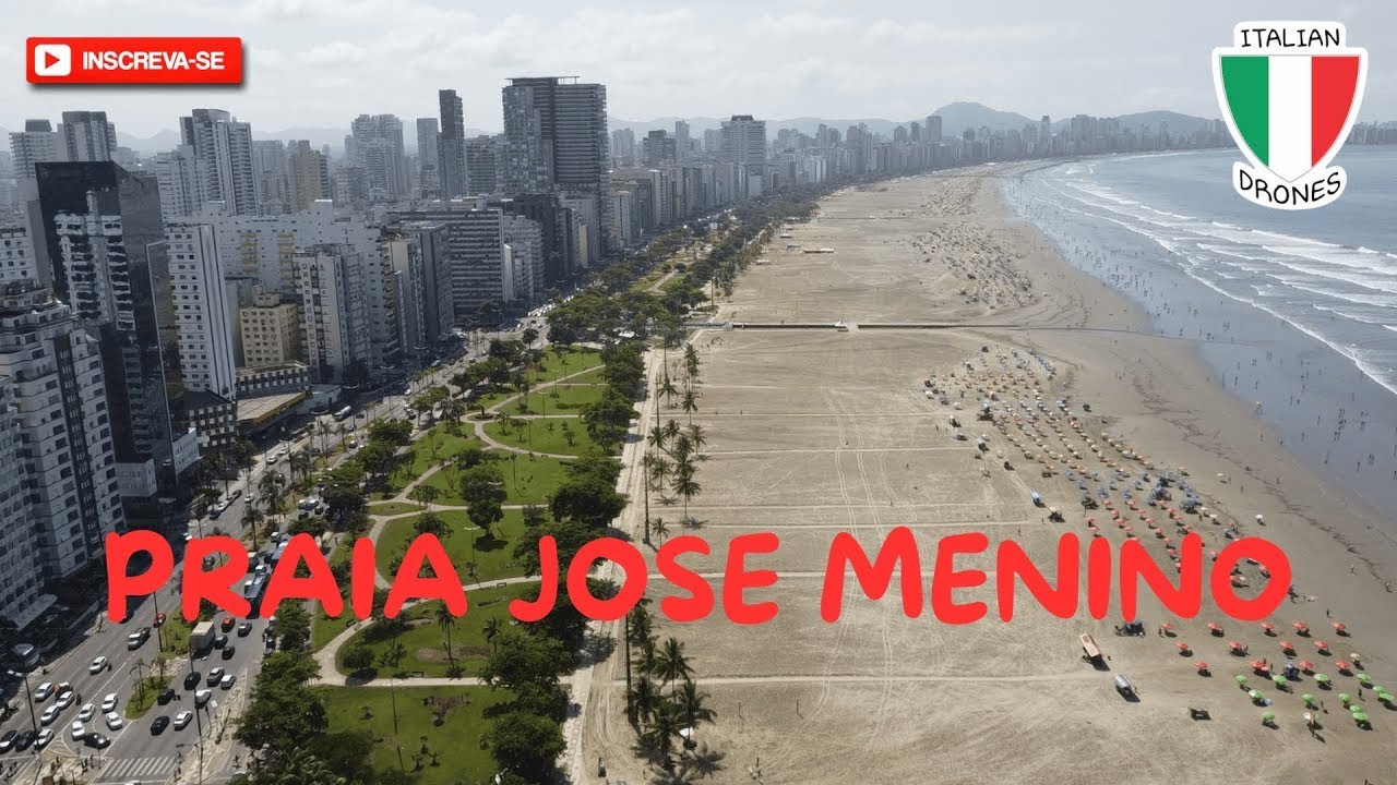 CONHEÇA A PRAIA JOSÉ MENINO - SANTOS