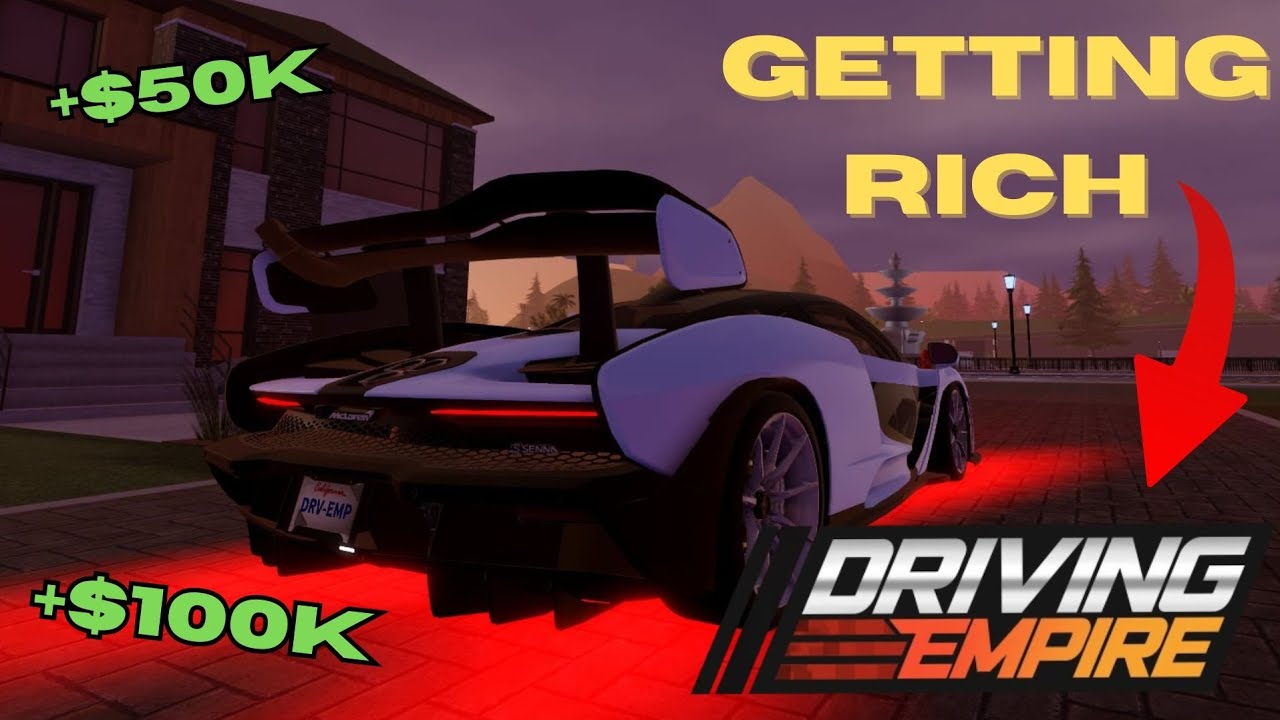 *How to get RICH in Driving Empire* (The truth)