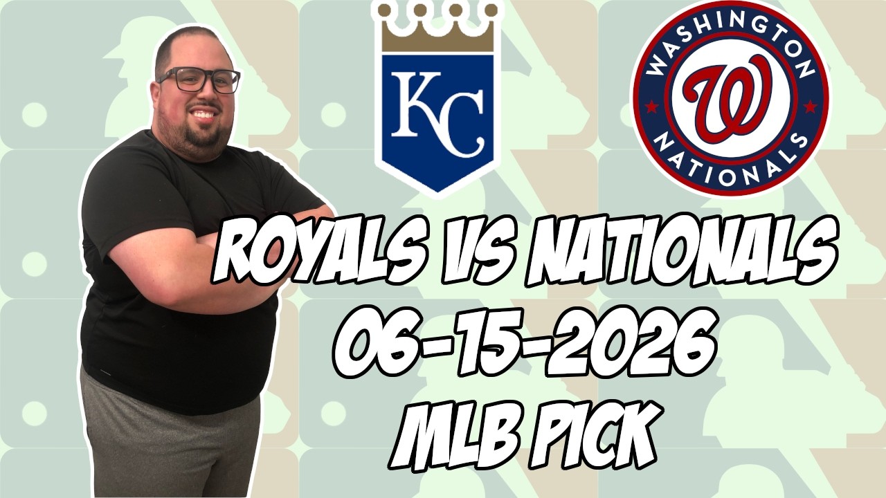 Kansas City Royals против Washington Nationals 15.06.26 Прогноз на матч MLB | Ставки на бейсбол