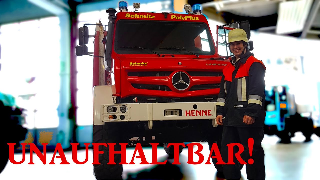 Mit UNIMOG gegen Waldbrand und Unwetter bei der Feuerwehr | Vorstellung U4023 TLF2000