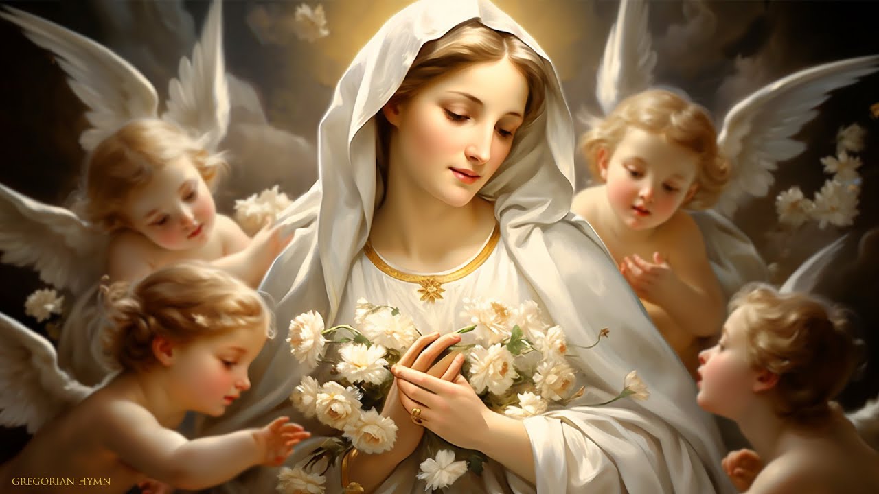 Gregorian Chants | The Virgin Mary | Catholic Choir Music| Monastery Prayer Ambience Music