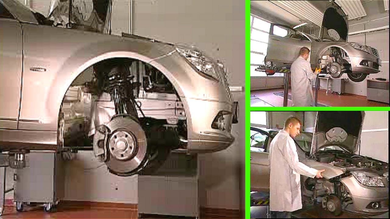 Пошаговое руководство: как снять и установить крыло на Mercedes-Benz C-Class W204