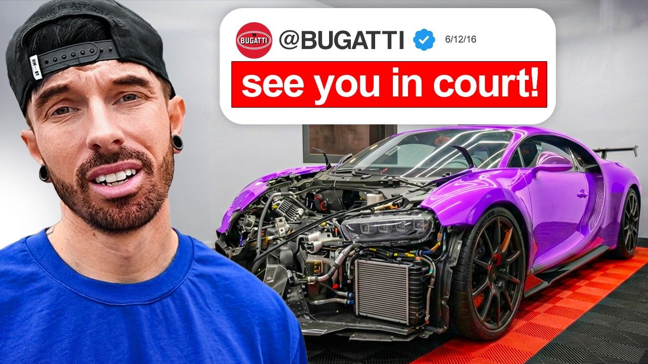 Что на самом деле случилось с Мэтом Армстронгом (восстановление Bugatti)?