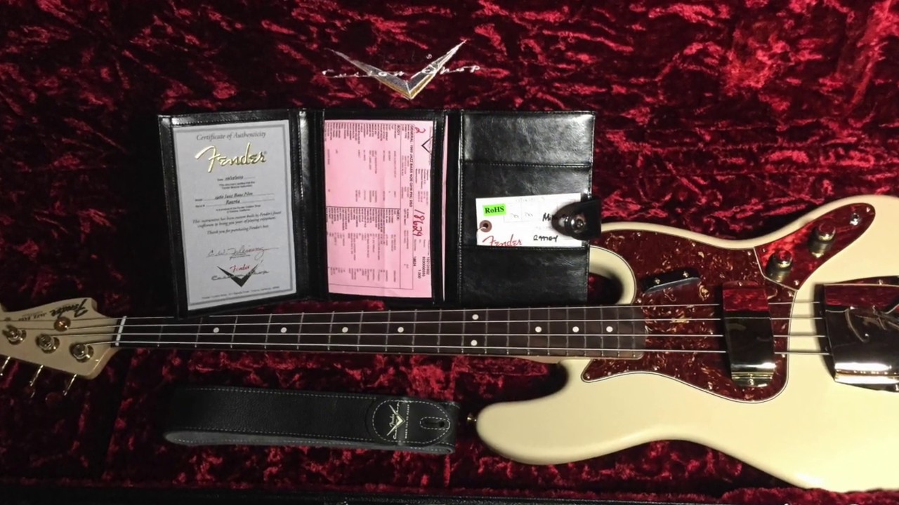 Fender Jazz Bass NOS 1960 Featuring Travis Carlton