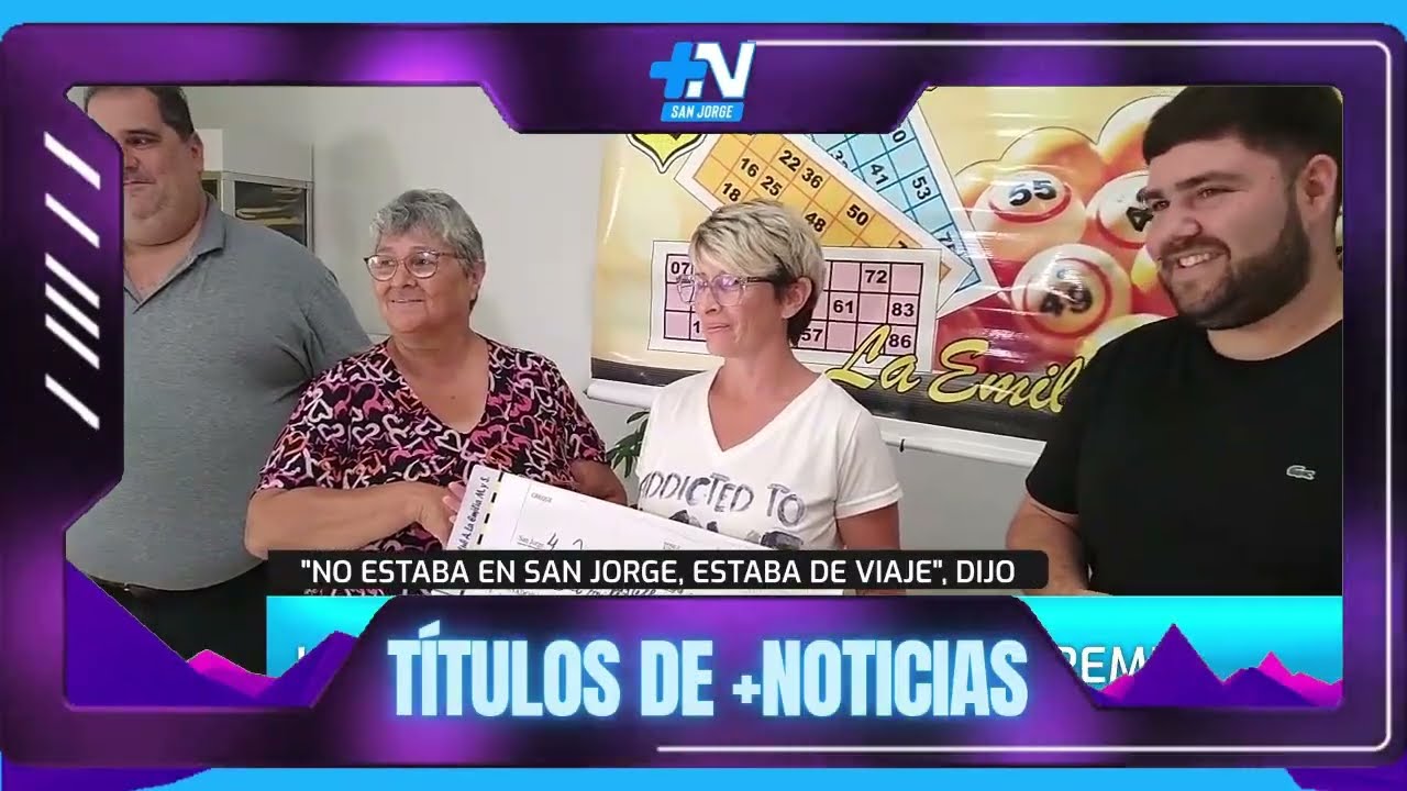 Noticiero 6/3/2026 | Más Noticias San Jorge