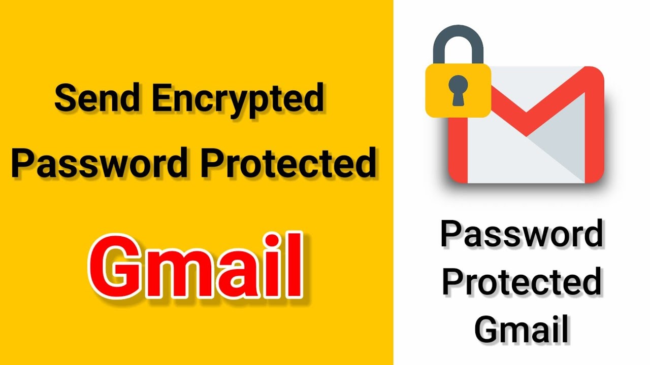 How To Send Password Protected Email In Gmail | Send Encrypted Gmail | confidential mode in gmail