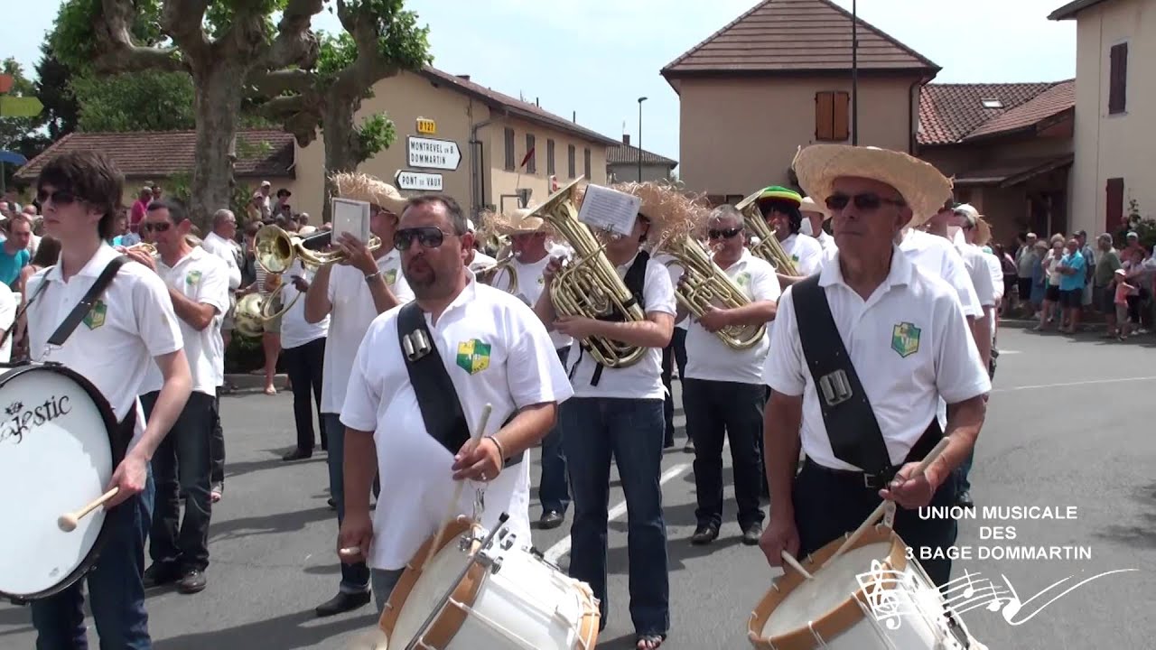 Festival de Musique de Union Musicale des 3 Bâgé Dommartin 2014