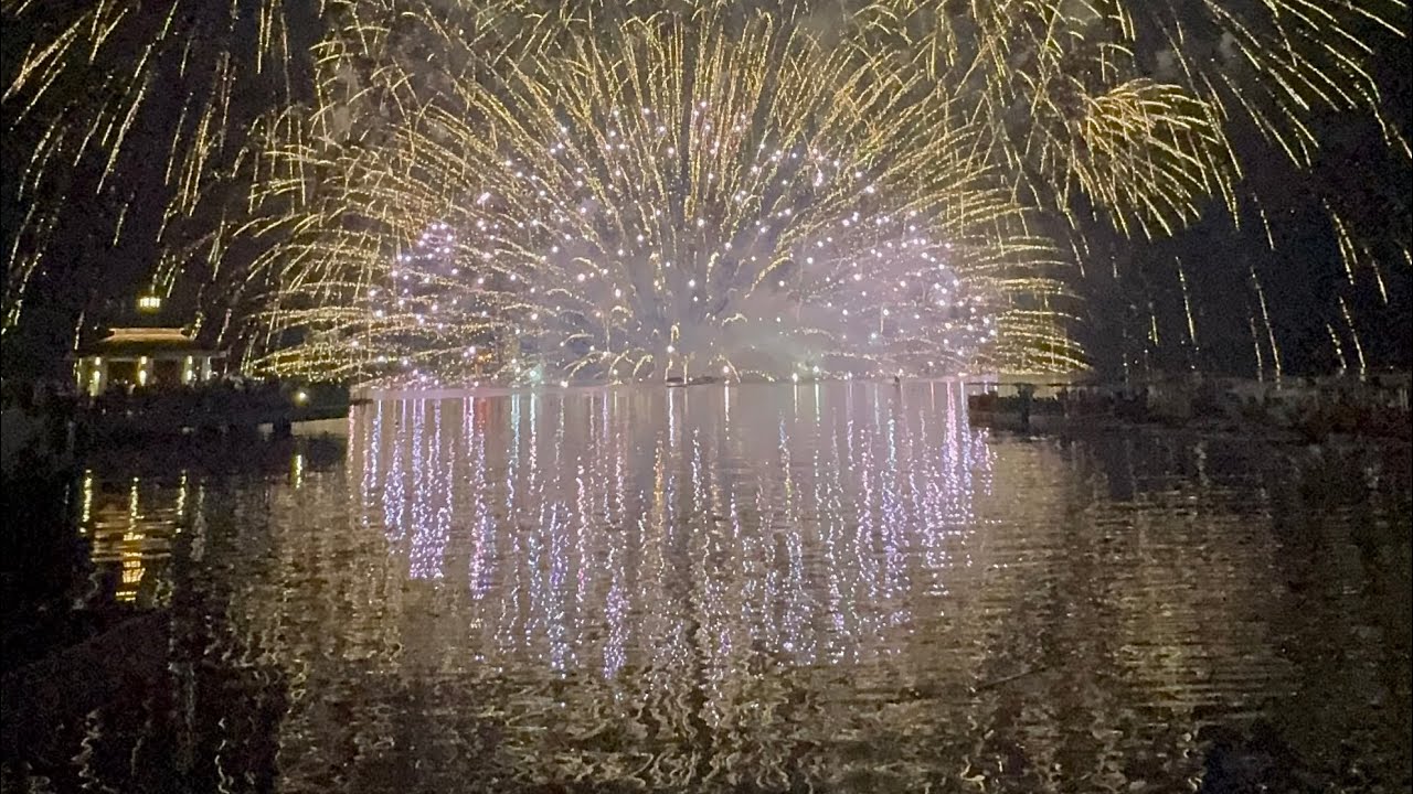 2025日月潭花火音樂嘉年華/水中爆破/千輪/水中倒影