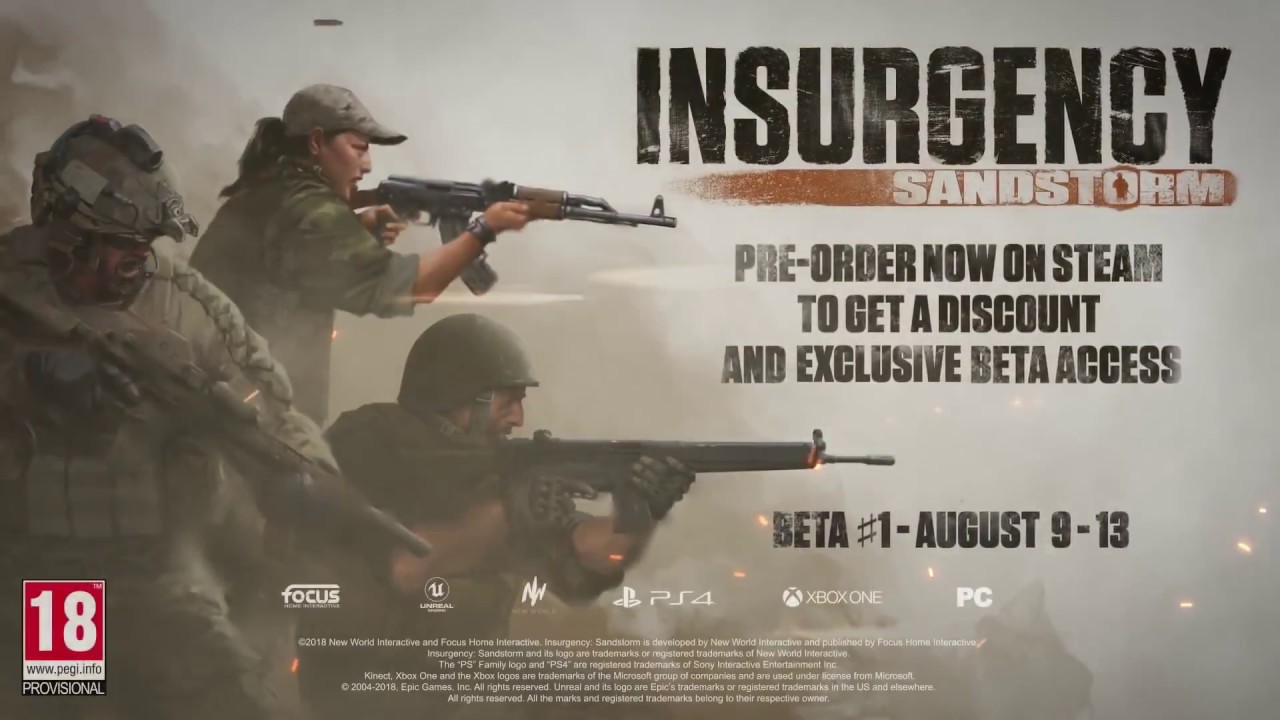 INSURGENCY SANDSTORM PvP Gameplay Team Based Tactical Shooter 2018