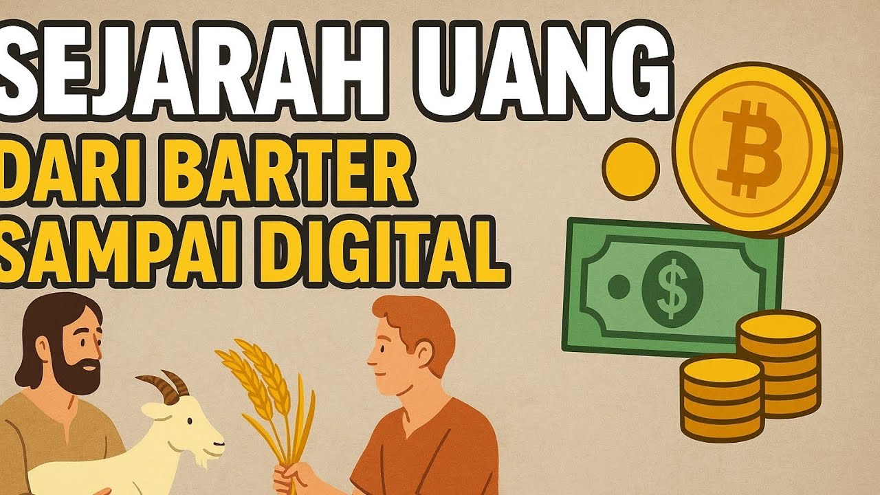 Sejarah Uang: Dari Barter Sampai Bitcoin | Evolusi Uang Manusia!