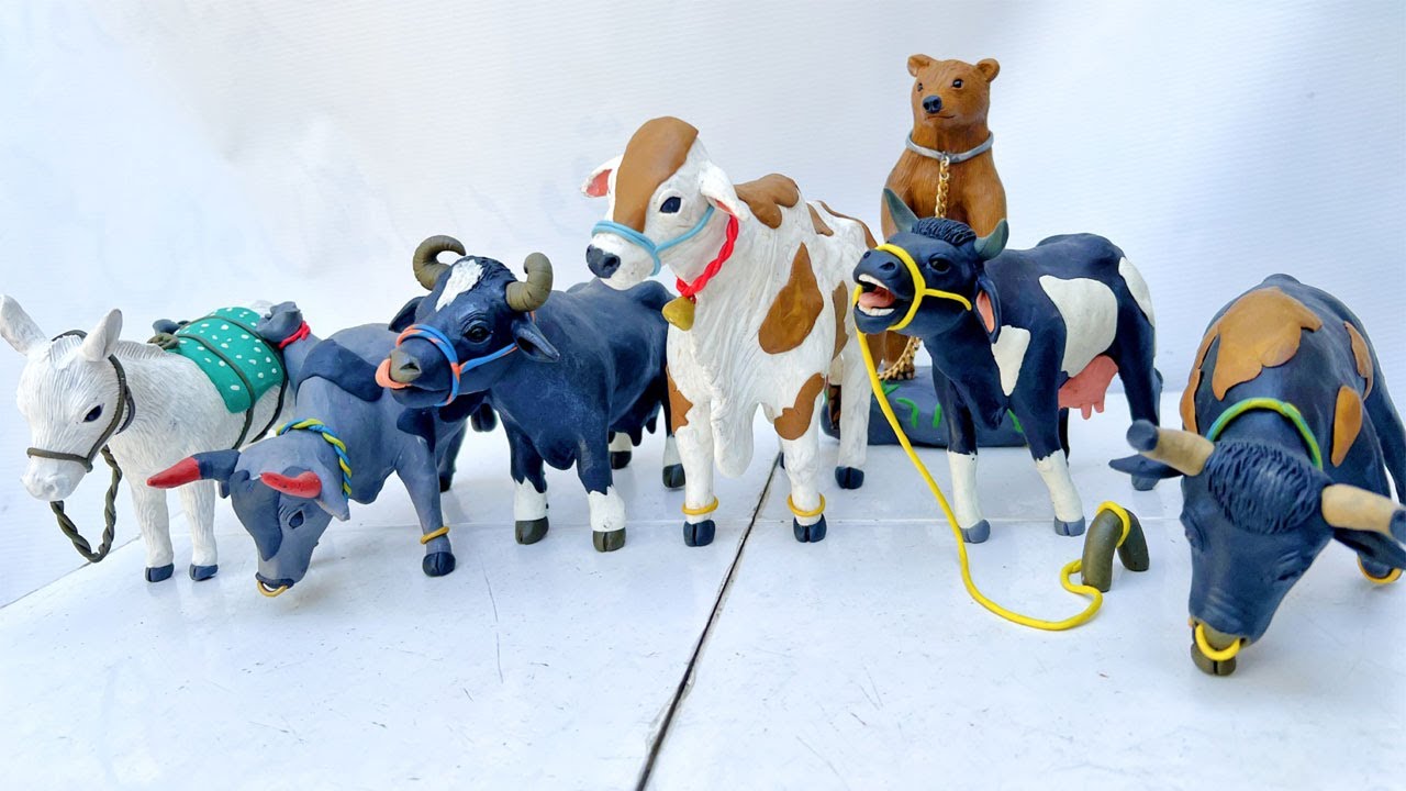 Clay Sculpting: How to make animals with clay easy | How to Make Cute Clay Animals | DIY Animals