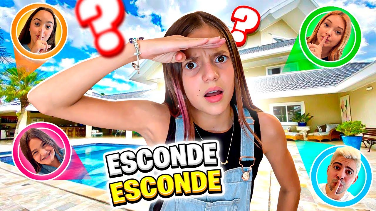 ESCONDE ESCONDE POR LOCALIZAÇÃO AO EXTREMO - FT CANAL DA BELINHA (JÉSSICA E FAMÍLIA