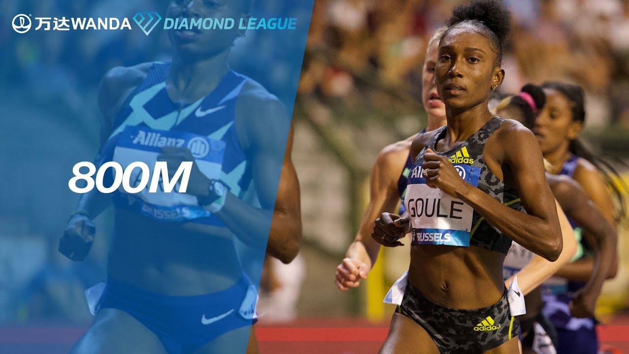 Natoya Goule wins thrilling 800m in Brussels - Wanda Diamond League 2021
