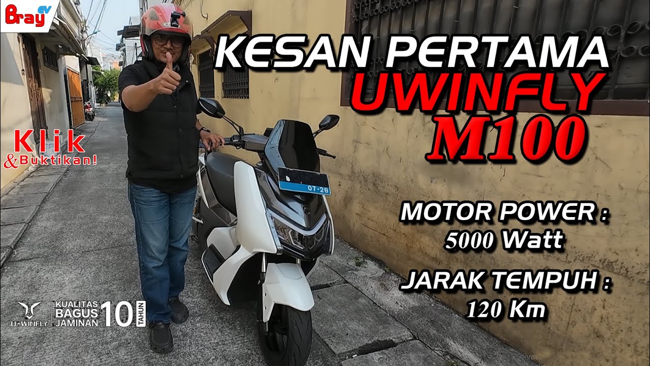 Kesan Pertama Bersama Uwinfly M100 Test Ride