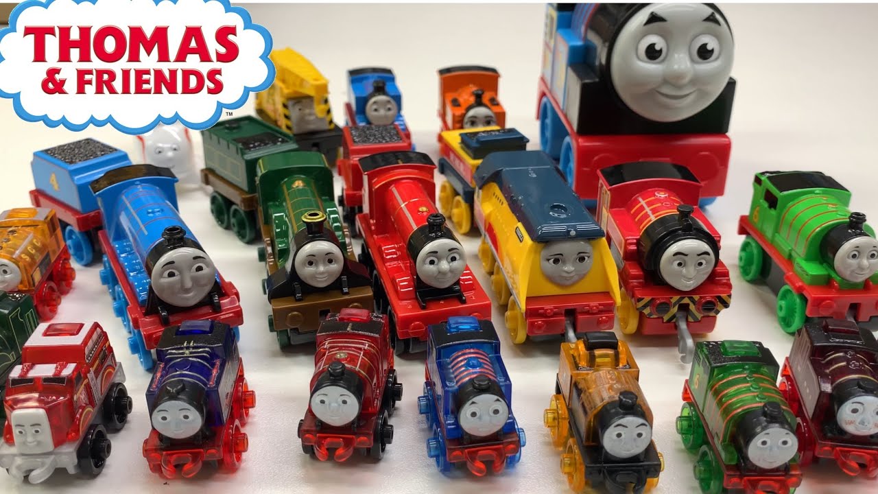 THOMAS & FRIENDS NEW TRACKMASTER SODOR STEAMIES! Light Up Minis! Celebration!