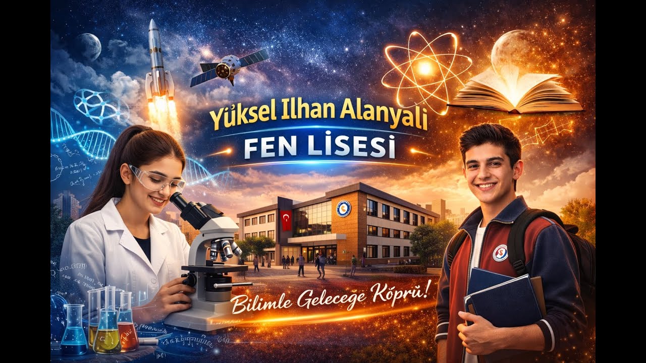 YÜKSEL İLHAN ALANYALI FEN LİSESİ TANITIMI.TÜM MERAK ETTİKLERİNİZİN CEVABI BU VİDEODA