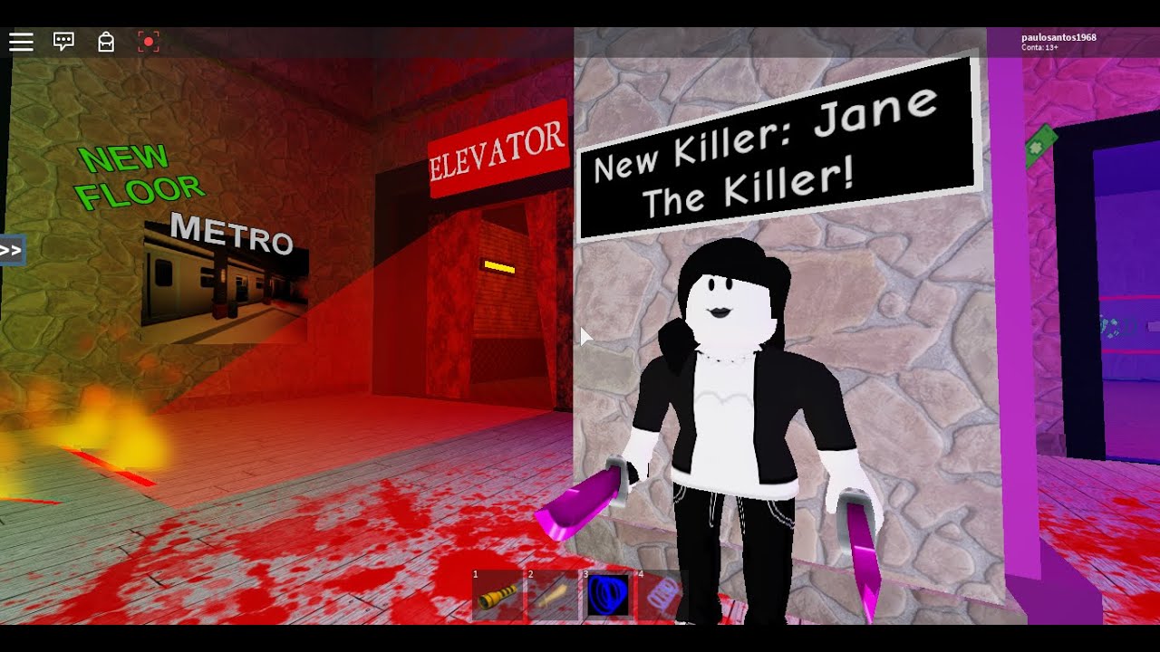 NEW UPDATE JANE THE KILLER UPDATE👩🏻🔪 IN THE SCARY ELEVATOR (MrNotSoHERO)