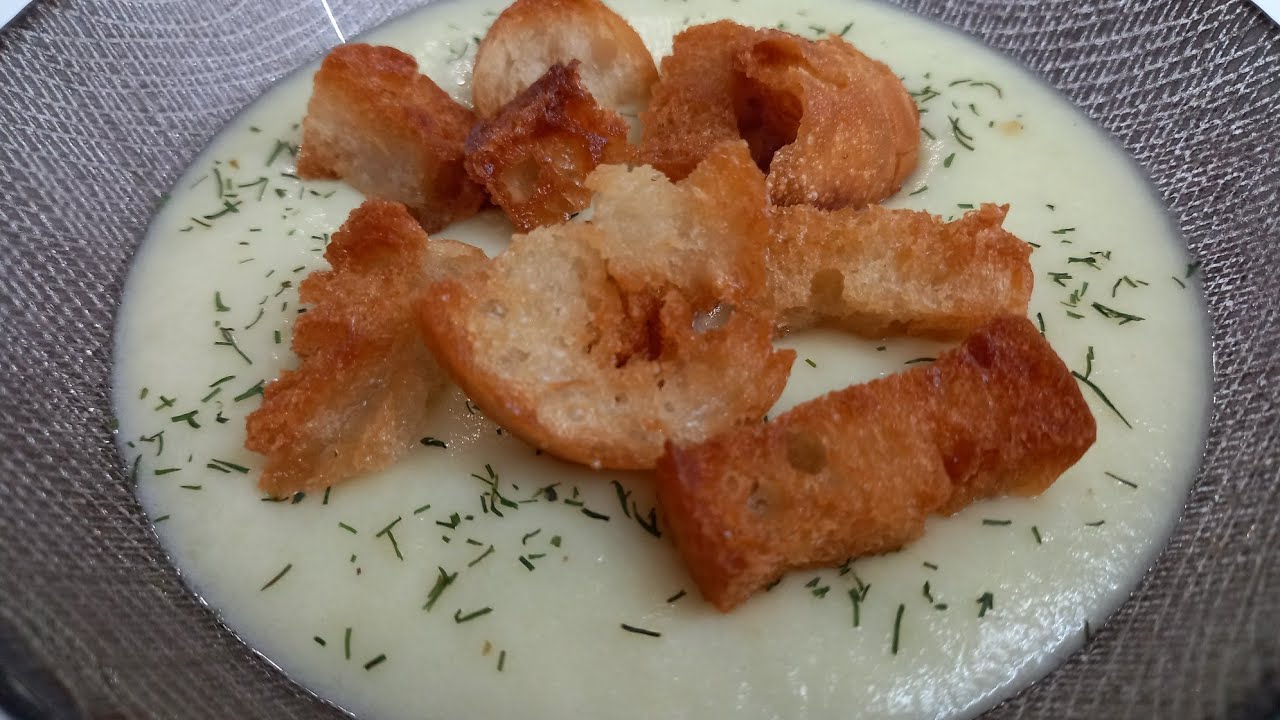 Crema de puerros con mambo @lasrecetasdenineta