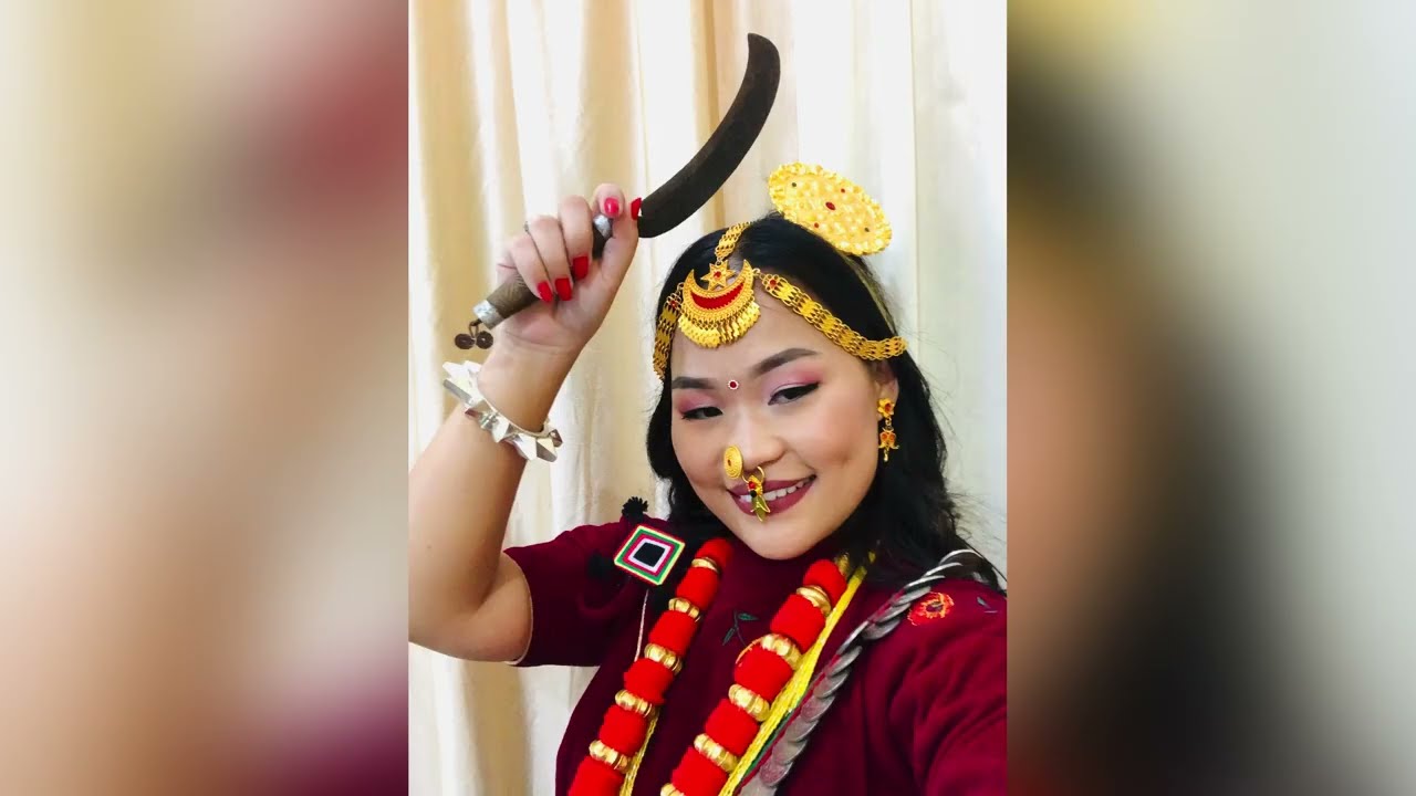 how to get ready with Rai traditional culture Dress😊उधौली साकेलाको सबैलाई सुभकामना😍🙏