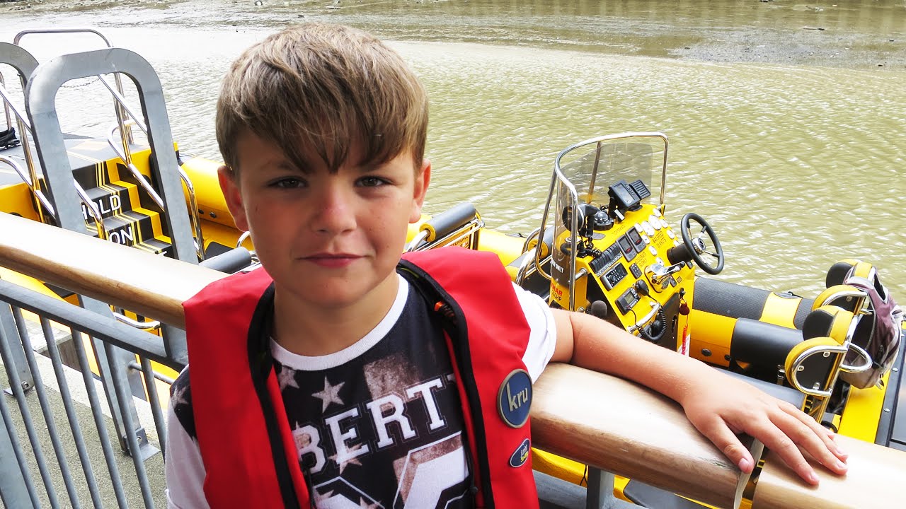 TAKING JAMES ON A SPEED BOAT